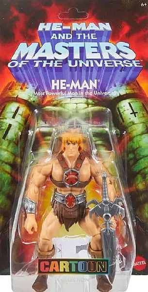 MASTERS OF THE UNIVERSE ORIGINS ACTION FIGURE CARTOON COLLECTION HE-MAN 14 CM